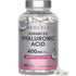 Neocell Advanced Hyaluronic Acid 400mg, 90 Vegan Capsules. Supports healthy skin as a food supplement.
