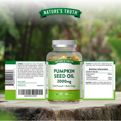 Pumpkin Seed Oil 2000mg