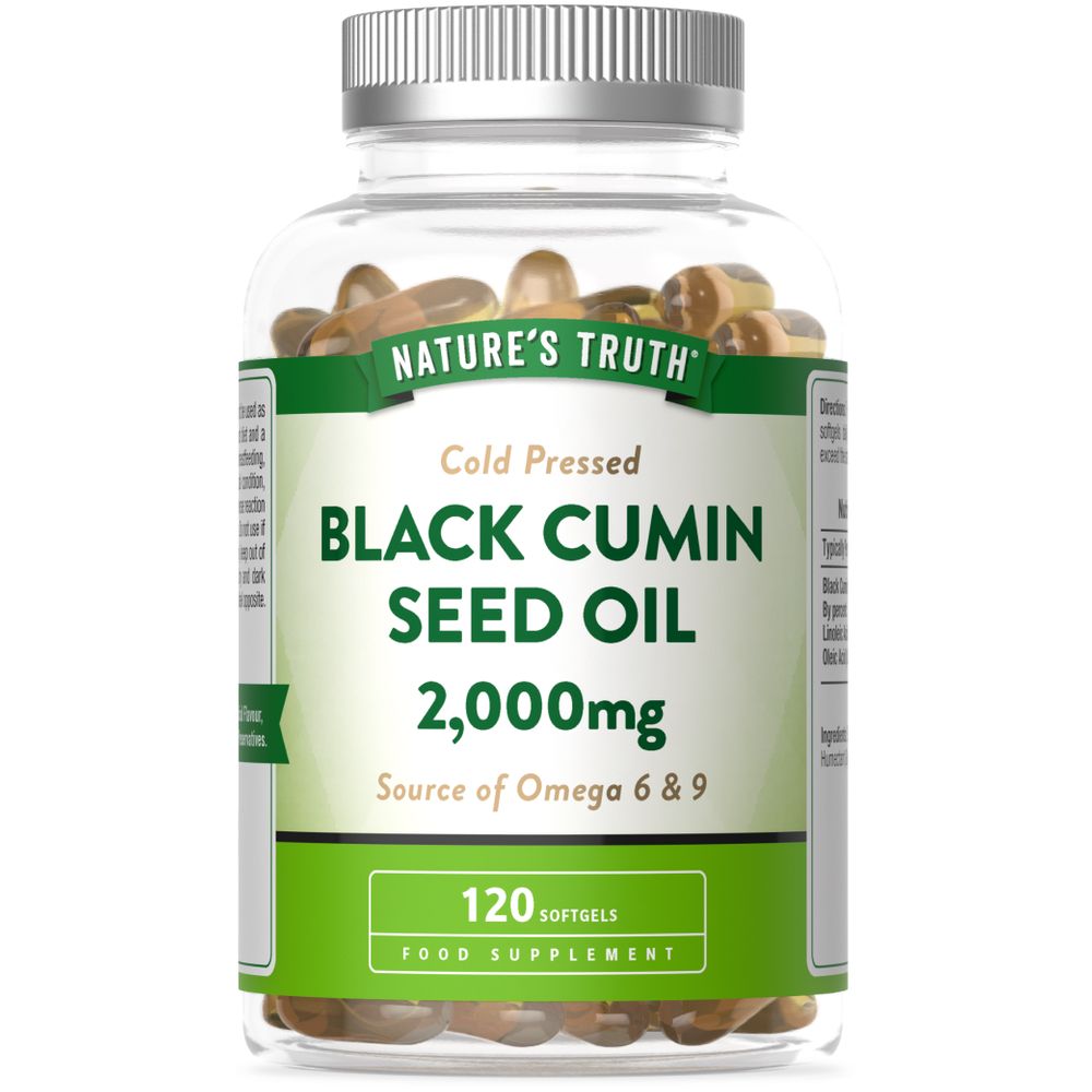 Black Cumin Seed Oil 2000mg