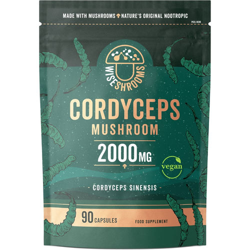 Wiseshrooms Cordyceps Mushroom 2000mg