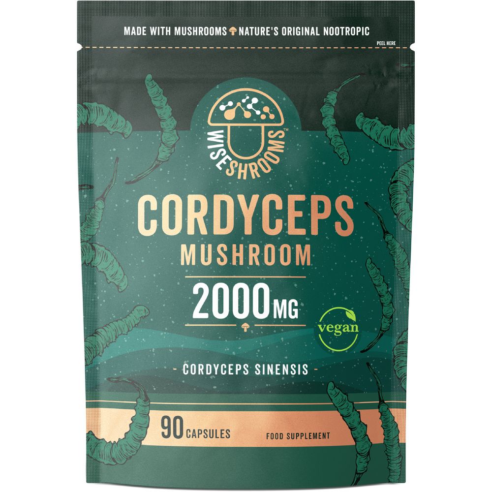 Wiseshrooms Cordyceps Mushroom 2000mg