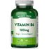 Natures Truth Vitamin B6 supplement, 100mg, contains 60 vegan tablets, ideal for supporting energy metabolism and nervous system health.