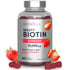 Neocell Beauty Biotin 10,000 mcg Gummies, 60 Vegan Gummies, Natural Strawberry Flavor, supports healthy hair and skin.