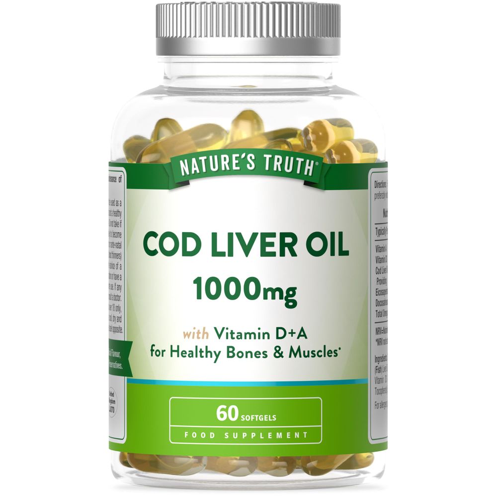 Cod Liver Oil 1000mg