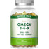 Triple Omega 3-6-9 DHA and EPA supplement with fish, flax, and sunflower in 60 softgel capsules.