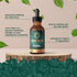 Hand holding Wiseshrooms Lion's Mane Liquid Supplement, 30,000mg, 60ml vegan dropper bottle.