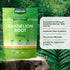 Dandelion Root 500mg, 60 Vegan Tablets. Food Supplement featuring Taraxacum Officinale 5:1 extract, for Vegetarians & Vegans.