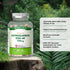 Nature's Truth Organic Ashwagandha KSM-66 600mg capsules, 60 count, in a clear bottle held on a hand scale.