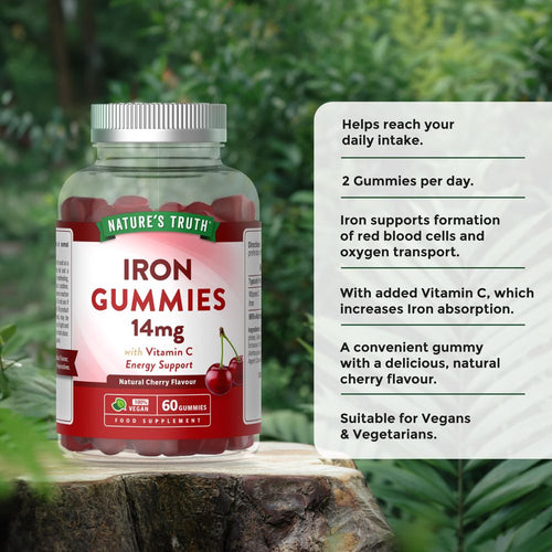 Iron with Vitamin C Gummies