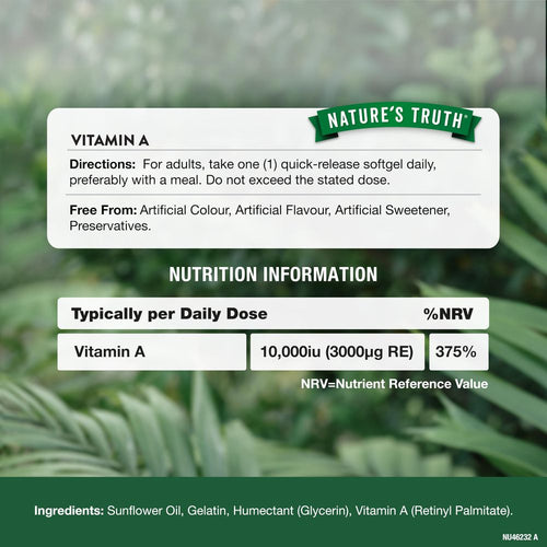 Vitamin A 10,000 IU