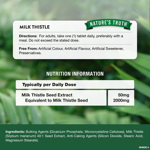 Milk Thistle 2000mg