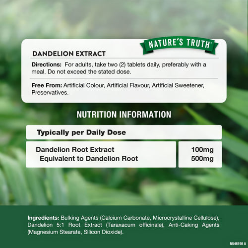 Dandelion Root 500mg