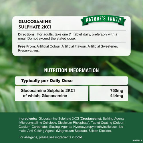 Glucosamine Sulphate 2KCl 750mg