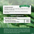 Supplement Facts for Dandelion Extract 750mg, 60 Vegan Tablets.