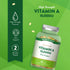 High Strength Vitamin A 10,000IU, 60 Softgels for Skin and Vision Support. Provides a 2-month supply.