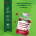 NU Omega 369 & Multivitamin 60 Vegetarian Gummies, natural berry flavor. Contains 20 nutrients, 100% vegetarian supplement.
