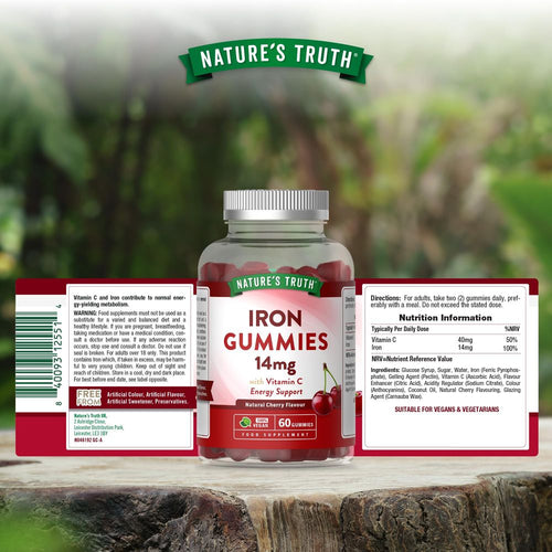 Iron with Vitamin C Gummies