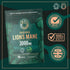 Hand holding Wiseshroom Organic Lion's Mane 3000mg with 90 vegan capsules.