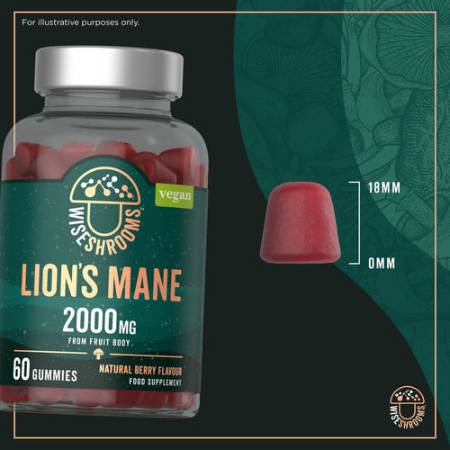 A hand holds a small red gummy candy, measuring 18mm in diameter, on a scale.