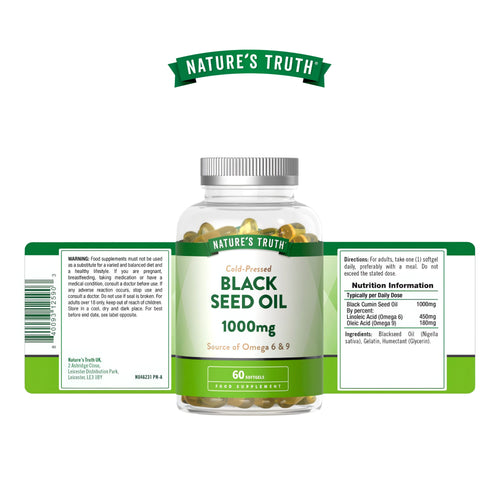 Black Seed Oil 1000mg