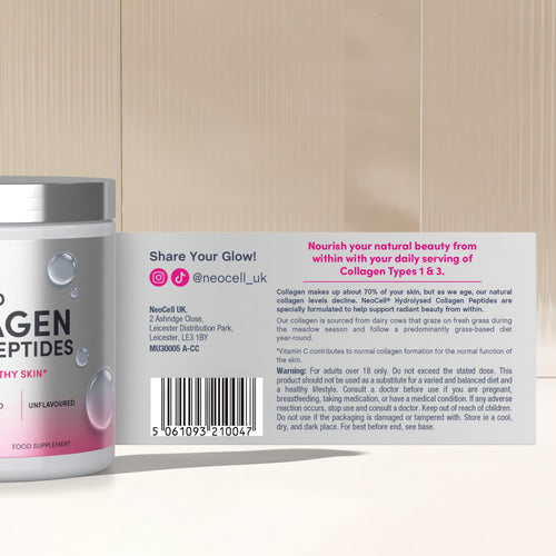 Collagen Powder 5000mg - Grass-Fed Hydrolysed Bovine Collagen Peptides