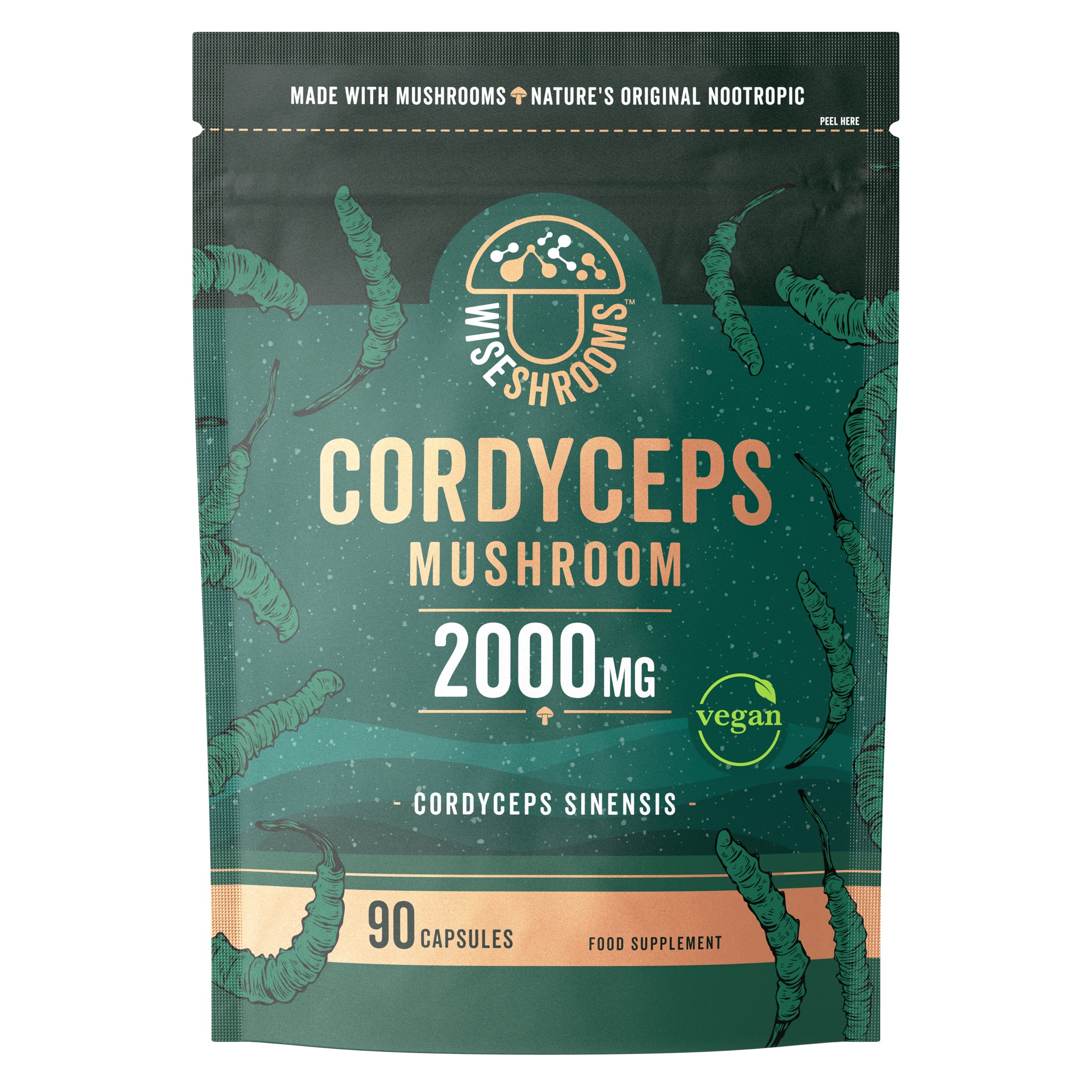 Cordyceps 2000mg 90 Capsules