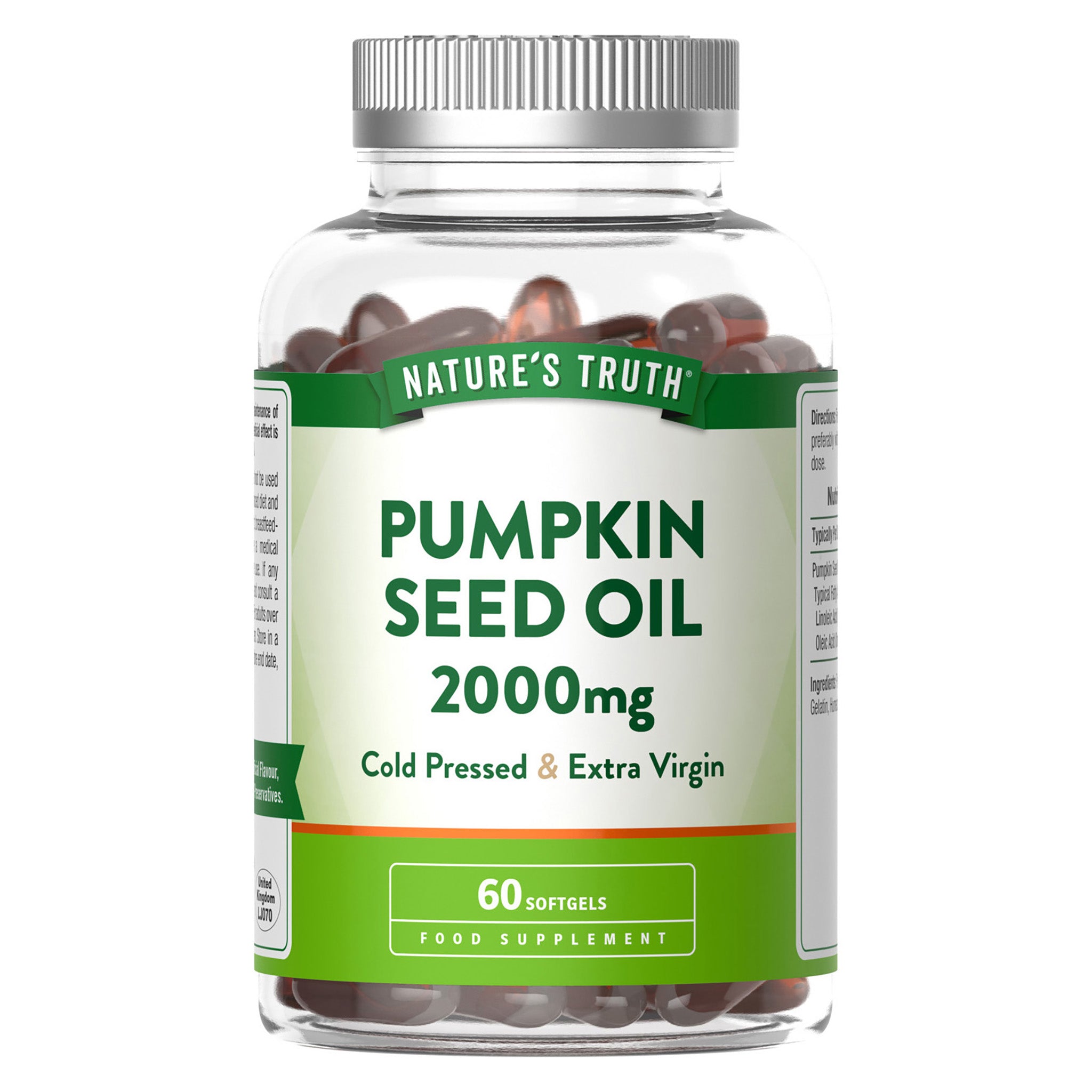 Pumpkin Seed Oil 2000mg