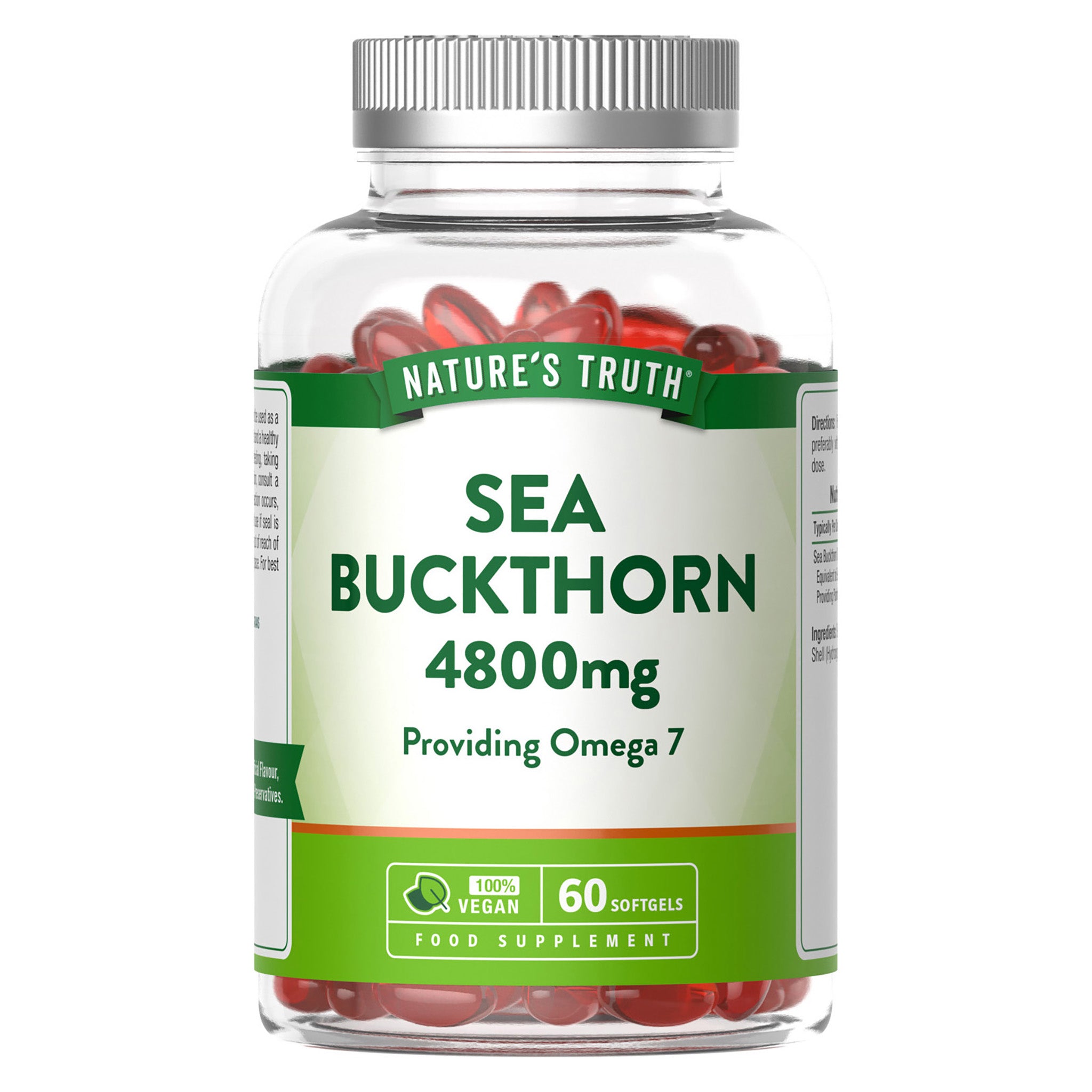 Sea Buckthorn 4400mg 60 Softgels Capsules TK