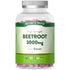 Nature's Truth High Strength Beetroot 3000mg from Extract, 60 vegan tablets in a bottle, supports healthy lifestyle.
