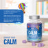 Natural Vitality Calm Kids Magnesium Gummies: 90mg elemental magnesium, 60 vegan gummies, natural mixed berry flavor.
