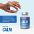 Natural Vitality Calm Magnesium Gummies in mixed berry flavor, offering 180mg Elemental Magnesium, with 60 vegan gummies.