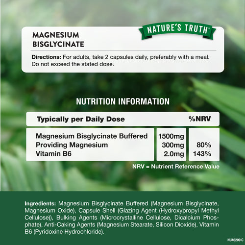 Magnesium Bisglycinate 1500mg