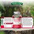 Natural strawberry multivitamin gummies with Vitamin A, B12, C, D, and zinc, 100% vegan, 60 gummies per bottle.