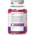NU Biotin 5000ug 60 Vegan Gummies displayed in a bottle, promoting dietary supplement for hair, skin, and nail health.