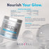 Neocell Advanced Marine Collagen Peptides + Hyaluronic Acid & Vitamin C powder, 200g, unflavoured, supports healthy skin.